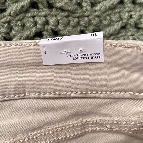 Hannah Women's Ankle Length Narrow Pants Sits Natural Waist Sands of Time - Picture 6 of 8